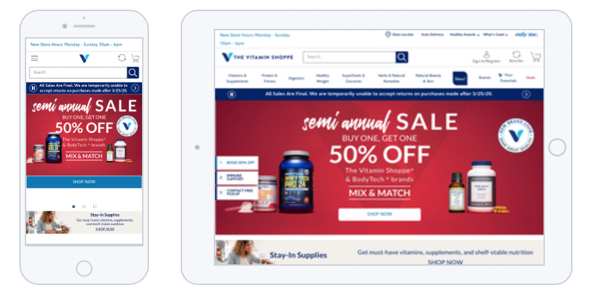 VitaminShoppe SEO Optimization